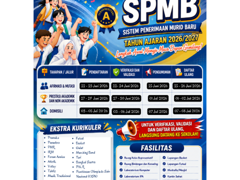 SMAN 2 Pasaman Buka SPMB Tahun Ajaran 2026/2027
